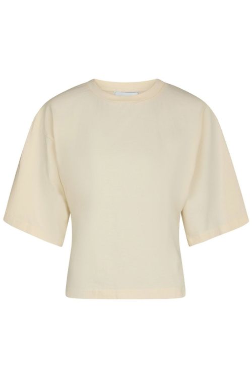 NEO NOIR Asha Boxy Tee Butter Yellow