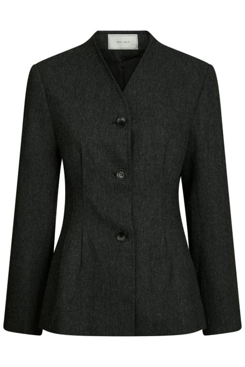 NEO NOIR Senara Blazer DARK GREY MELANGE