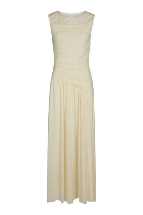 NEO NOIR Cludine Mesh Dress Light Yellow