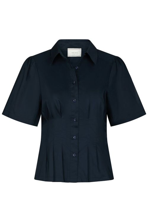 NEO NOIR Balara Poplin Shirt Navy