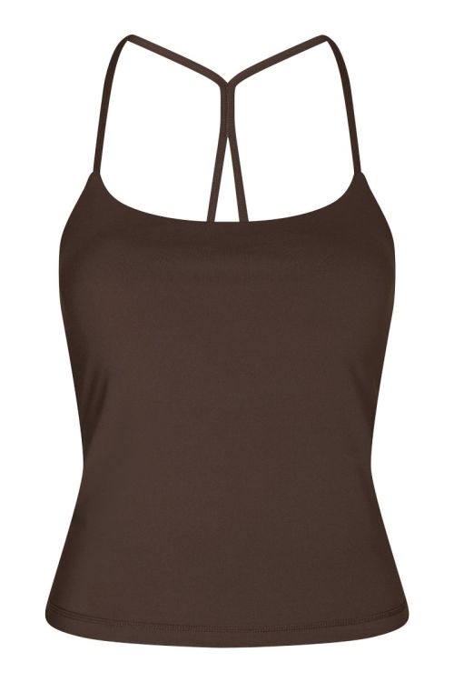 Neo Noir - Top - Tirri Top - Chocolate Brown
