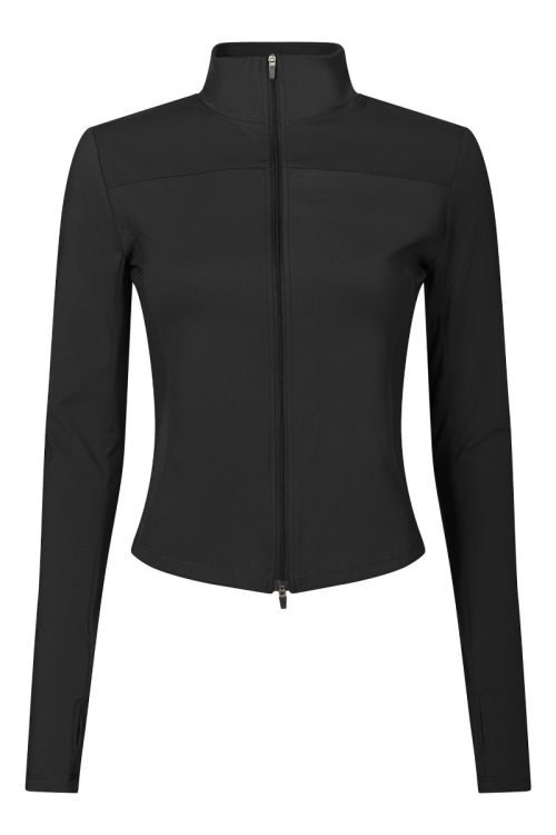 Neo Noir - Bluse - Nolana Zip Blouse - Black