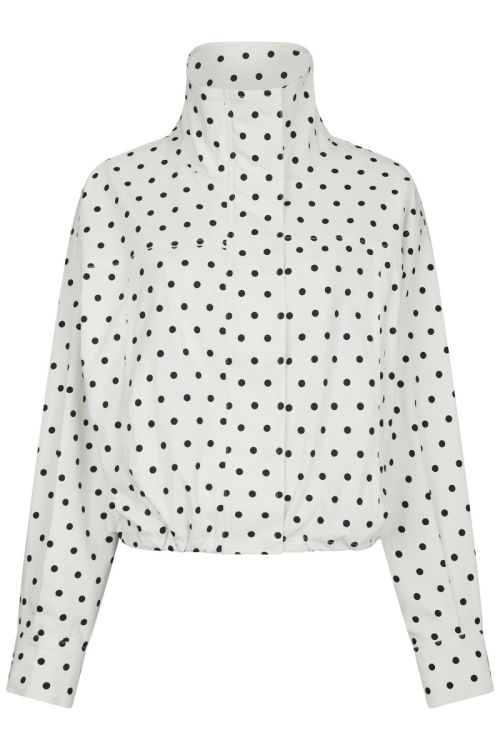 NEO NOIR Callisa Dot Jacket White