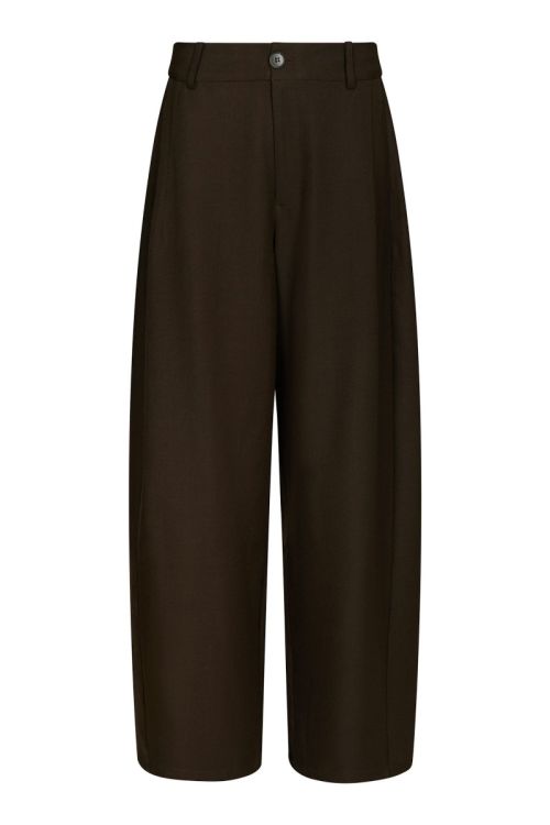 NEO NOIR Essiall Structure Pants Dark brown