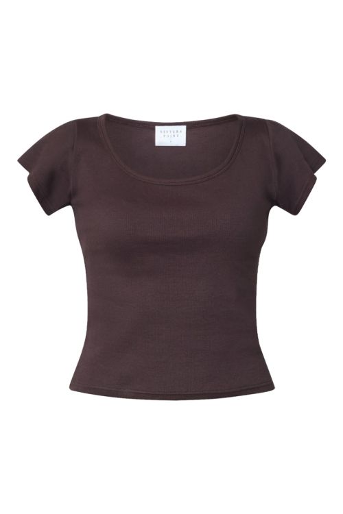 Sisters Point - Top - Eike-New.SS - D. Chocolate