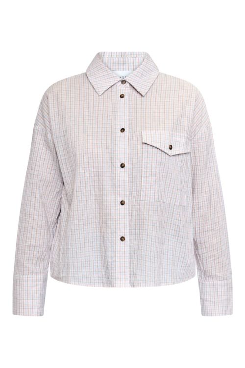 Sisters Point - Skjorte - Vibeke-SH - Soft Rose Check