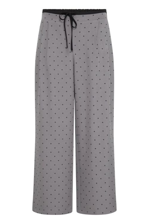 Ichi DORTHEA DOT PA FORED IRON / BLACK