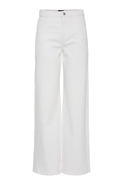 Pieces PCSELMA HW WIDE JEANS OD NOOS BC Bright White