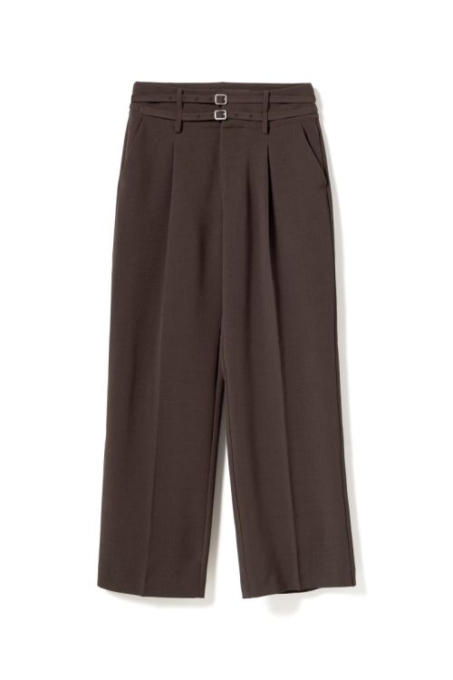 Noella N-Darryl HW Pants Chocolate