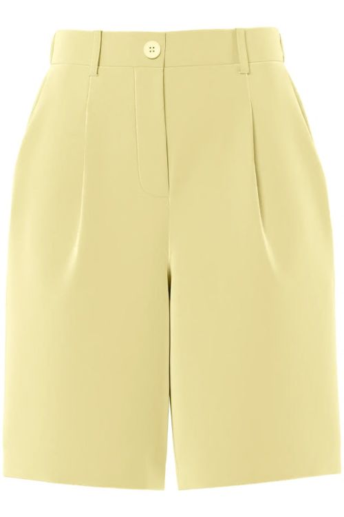 Pieces PCKAMIL HW SHORTS French Vanilla