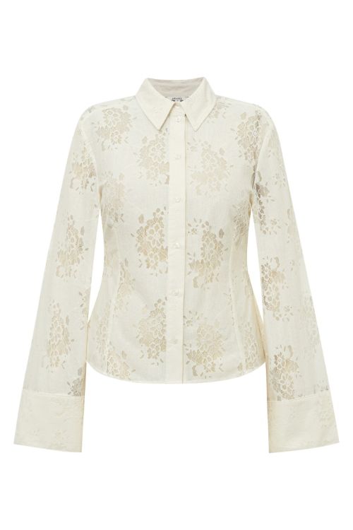 MbyM - Skjorte - Kalanna L-M - Sugar (Levering midt april)