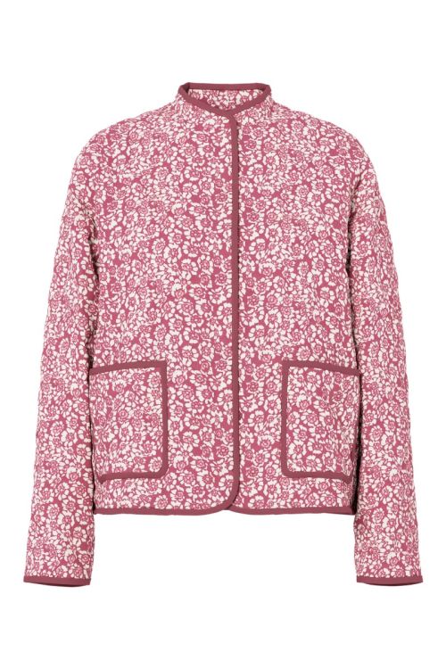 Pieces - Jakke - PC Rikke Quilted Jacket -  Slate Rose Flower