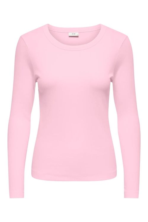 JDY - Bluse - Lucky LS O-Neck New Top - Ballerina