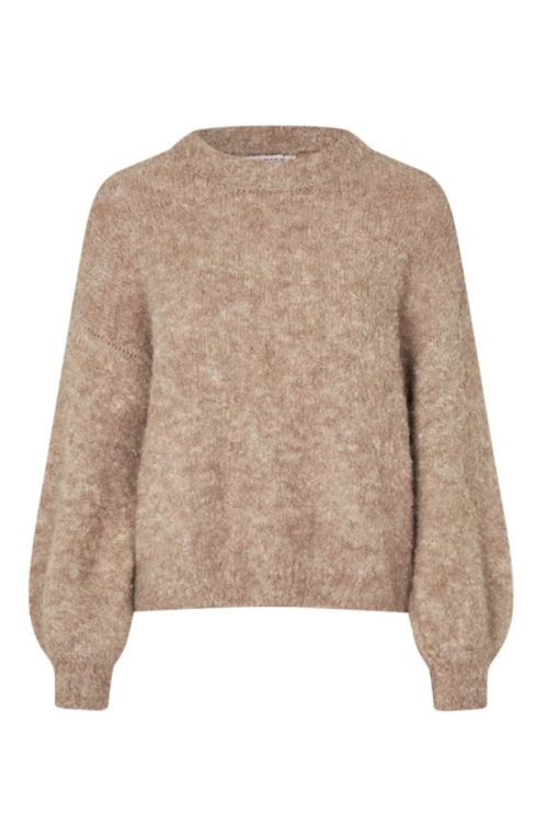 A-View - Strik - Patrisia New Knit Pullover - Light Brown