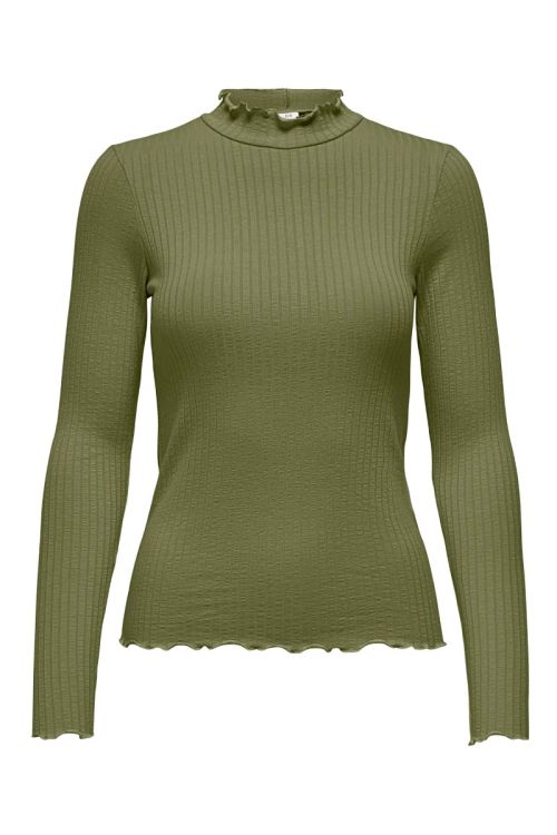 JdY JDYFRANSISKA L/S HI-NCK TOP JR NOOS Olive Branch