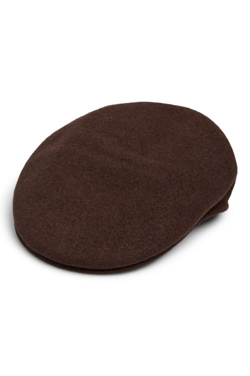 Pieces PCGUNNI WOOL HAT D2D JIT Hot Fudge