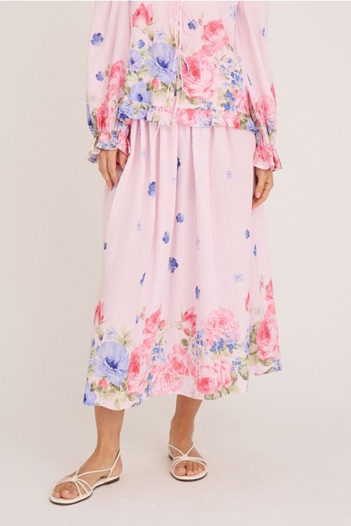 A-View Fleur skirt 258 rose/pink