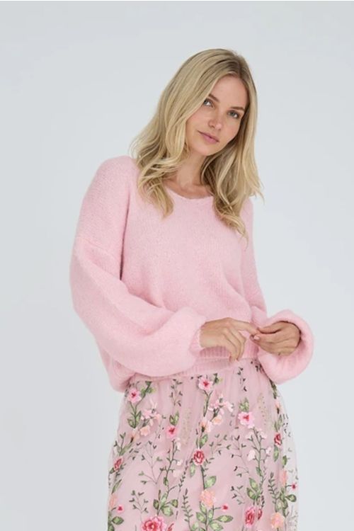 A-View Inge V-neck knit 298 Rose