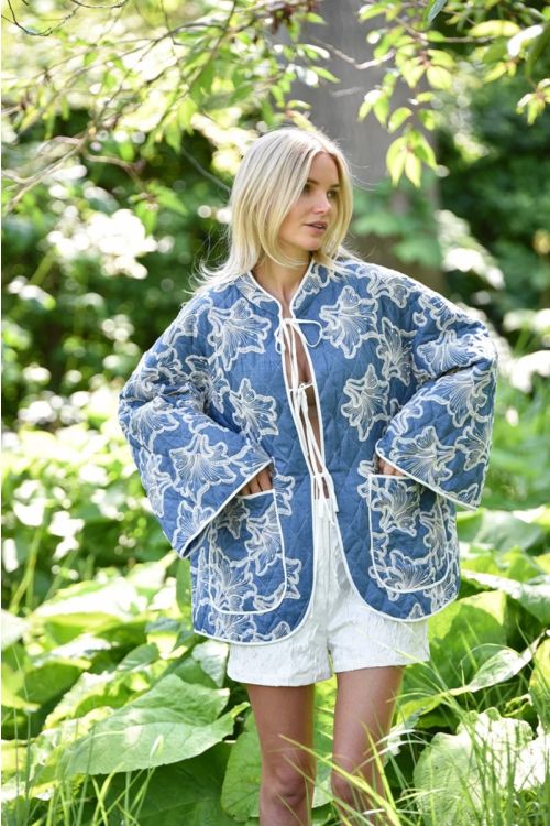 A-View Severin jacket 181 Blue/off white