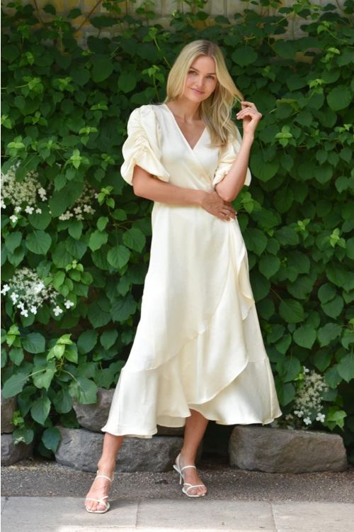 A-View Sinda dress 069 Pale yellow