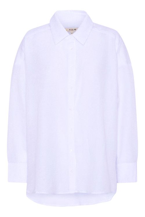 A-View Skjorte Sonja Shirt White Front