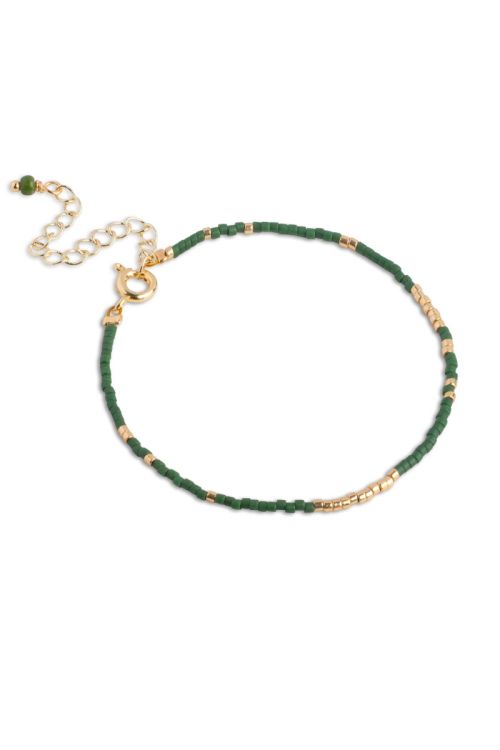 Enamel - Armbånd - Bracelet, Petra - Khaki (Levering midt april)