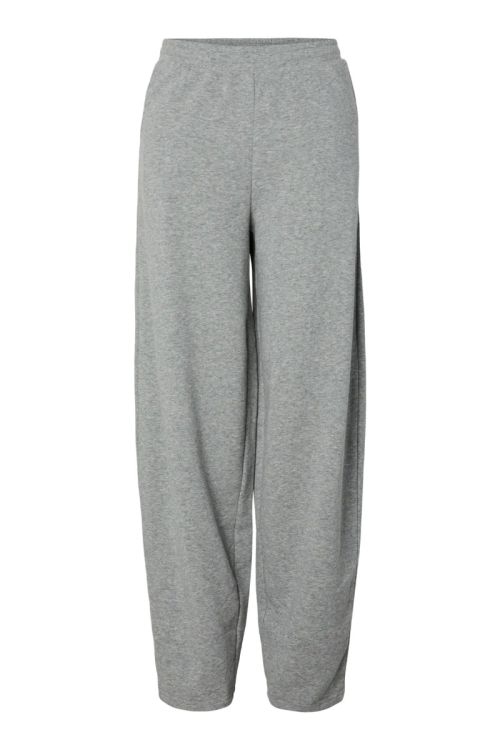 Pieces PCGIPPY MW BARREL SWEAT PANTS JRS Light Grey Melange