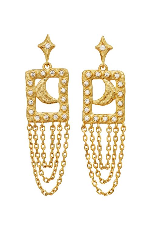 Maanesten Barbra Earrings Guld