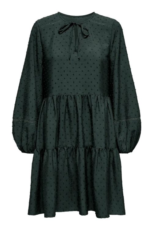 JdY JDYTRAIN DOBBY L/S LAYER DRESS WVN EXP Scarab