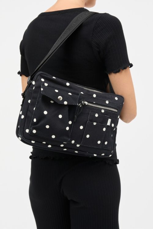 Mads Nørgaard Boutiqno Cappa Art Bag Dot Aop Black