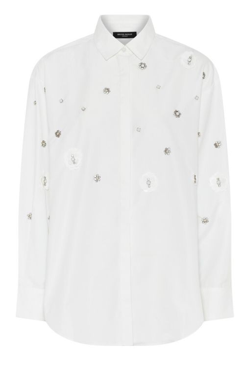 Bruuns Bazaar Women ChrisoulaBBBeia shirt Snow White