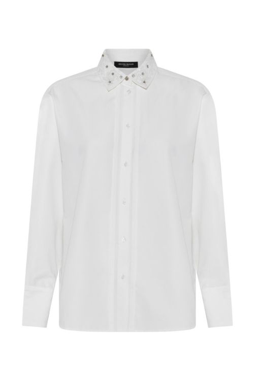 Bruuns Bazaar Skjorte Women ChrisoulaBBSiw Shirt Snow White