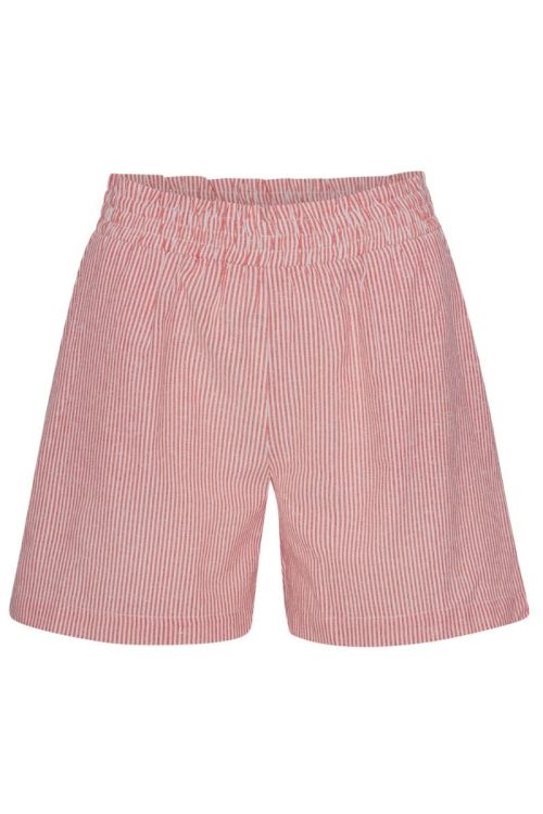 Continue - Shorts - Lis shorts stripe - Red stripe
