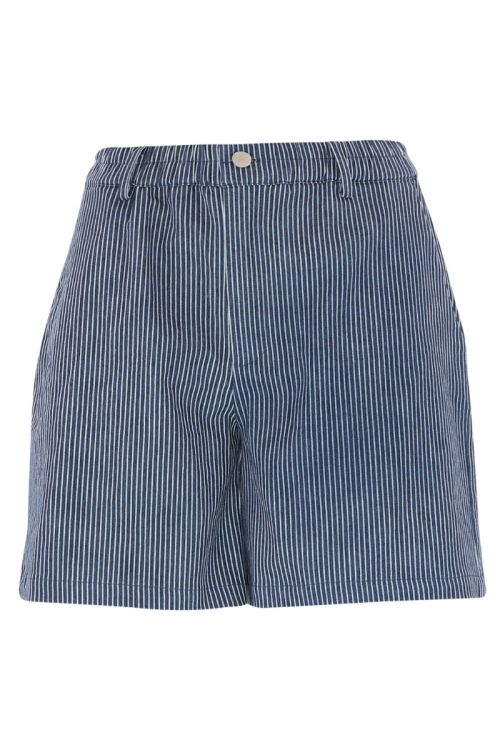 Continue Shorts Roberta Shorts Blue Stripe Front