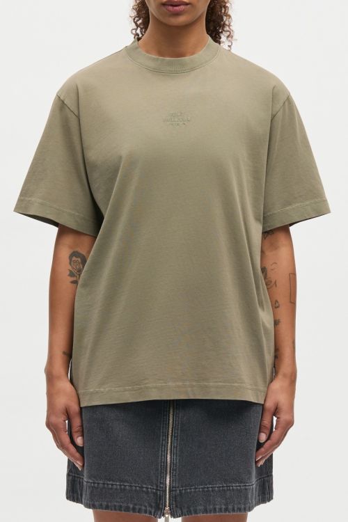 Mads Nørgaard T-shirt Cotton Jersey Dassel Tee Overland Trek