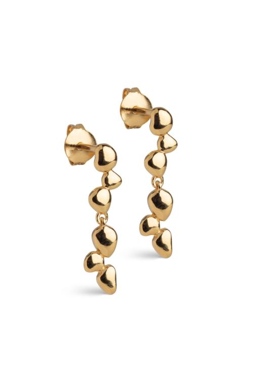 ENAMEL Copenhagen Earrings, Nara Drop 925S/GP