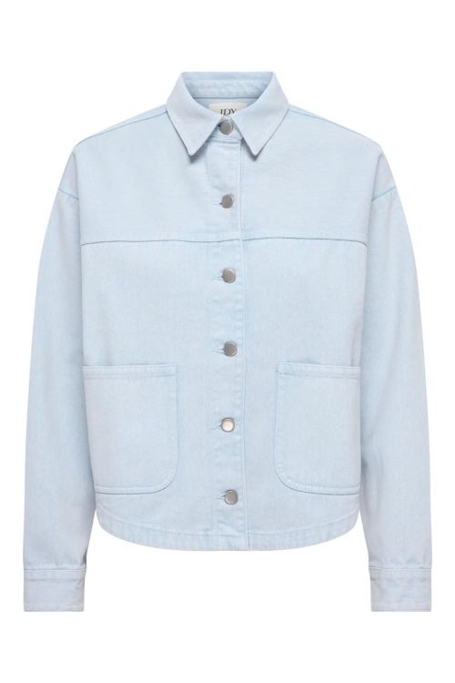 JdY JDYNOMA L/S SHACKET PNT DIA Cashmere Blue