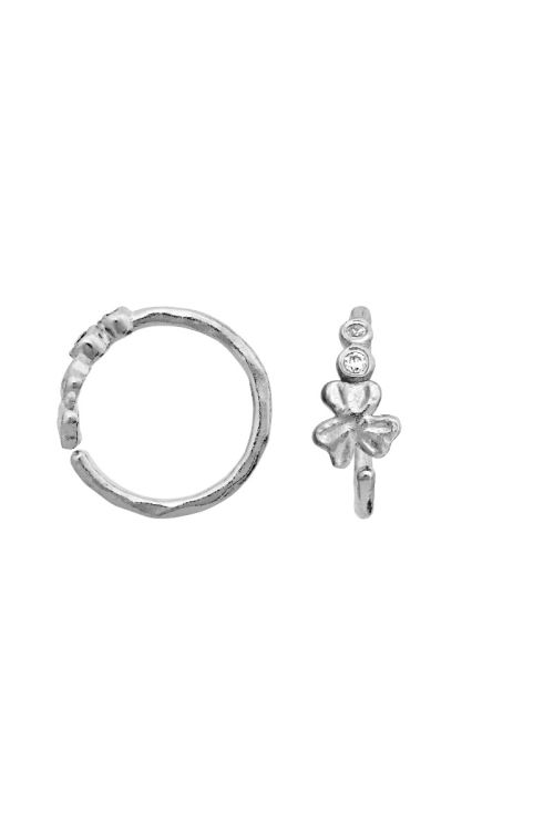 Maanesten Edin Earrings Silver