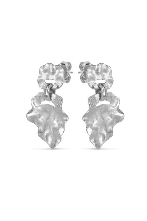 Enamel - Øreringe - Windy Small - Sølv