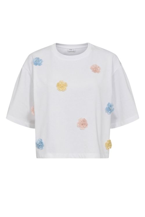 NÜMPH NUFLEURA LONG T-SHIRT Skyway