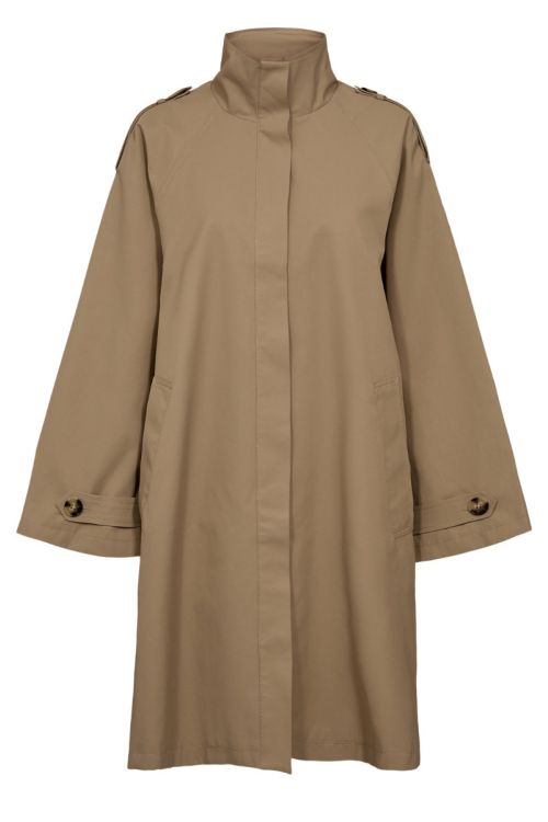 NÜMPH NUFLORIAN COAT Sesame