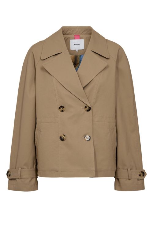 NÜMPH NUFLORIAN SHORT JACKET  Sesame