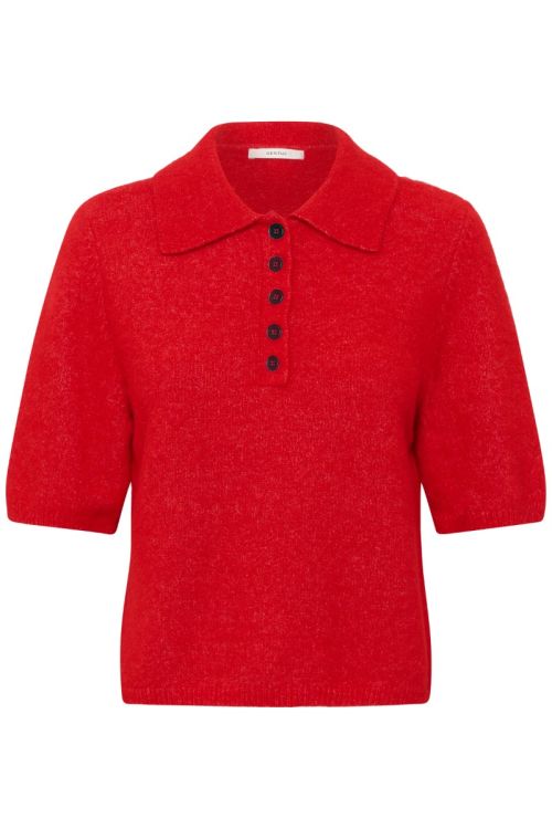 Gestuz GZalpha ss polo pullover Postbox Mélange