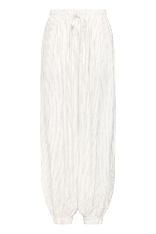 Ichi IHHETTA PA CLOUD DANCER W. BLUE STRIPE