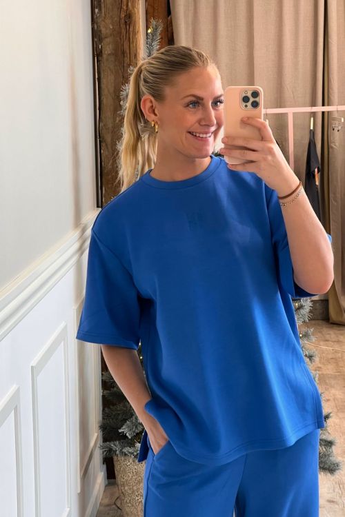 Ichi - T-shirt - Cozy SS - Nebulas Blue