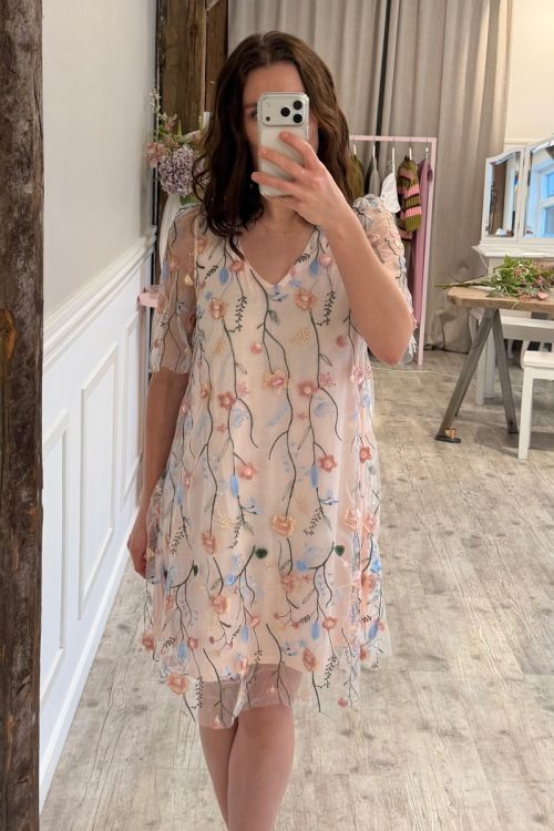 Nümph Kjole Coralina New Dress Mangano Calcite