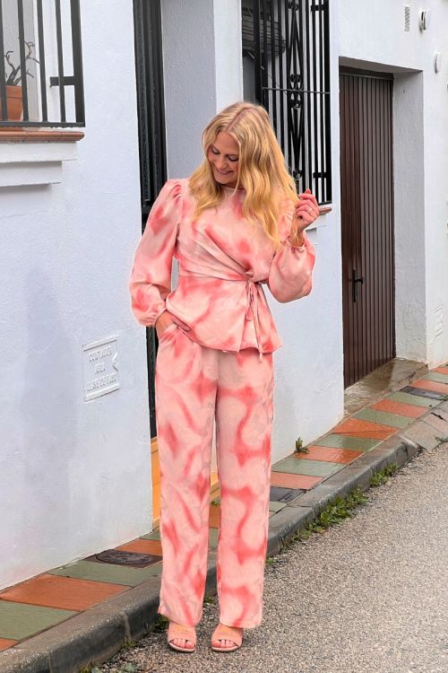 Loved by Lykke Bukser Tilde Pants Rose Peach