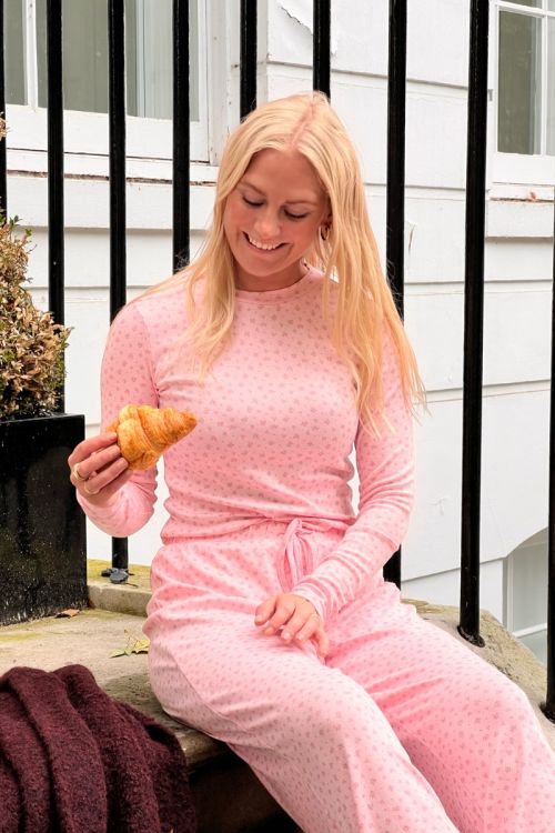 Loved by Lykke LY MALOU BLOUSE  Rose Flower