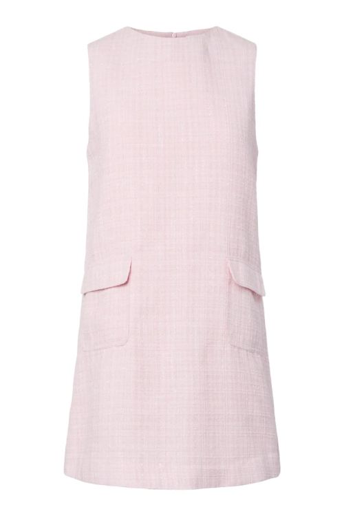 YAS YASJOSE SL BOUCLE DRESS - KA Pink Lady