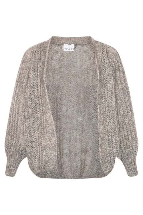 Noella Joseph Knit Cardigan Light Grey